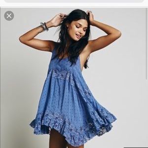 Free people- she swings slip dress